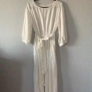 Maxi dress with 3/4 sleeve